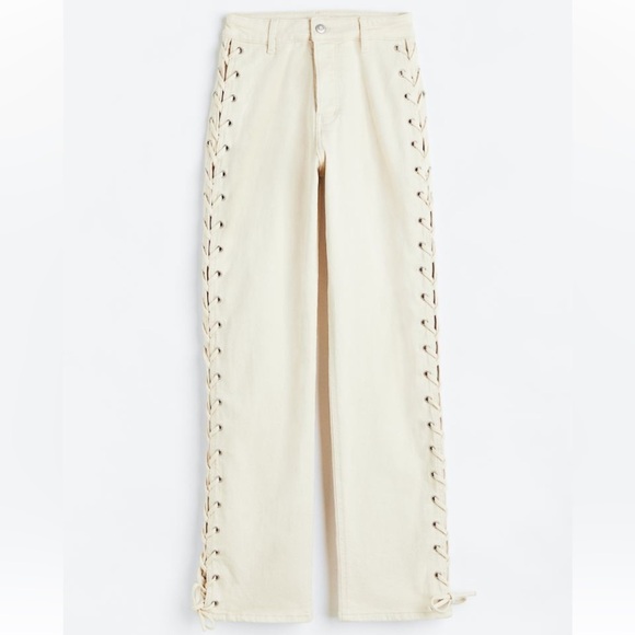 H&M Denim - H&M Straight High Jeans